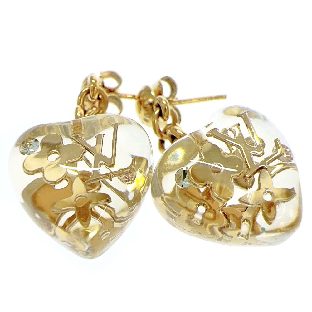 Louis Vuitton Resin Boucles D'oreilles Cool Inclusion Earrings — view 8