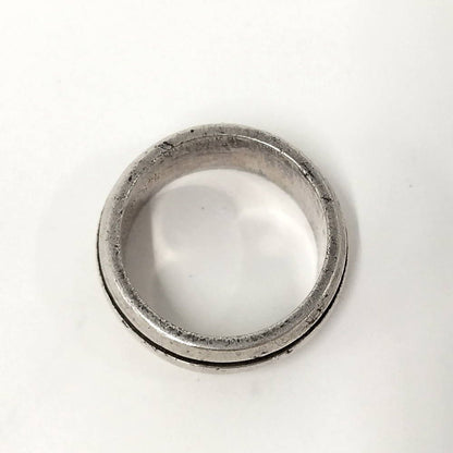 Tiffany & Co Grooved Double Line Ring Silver — view 2