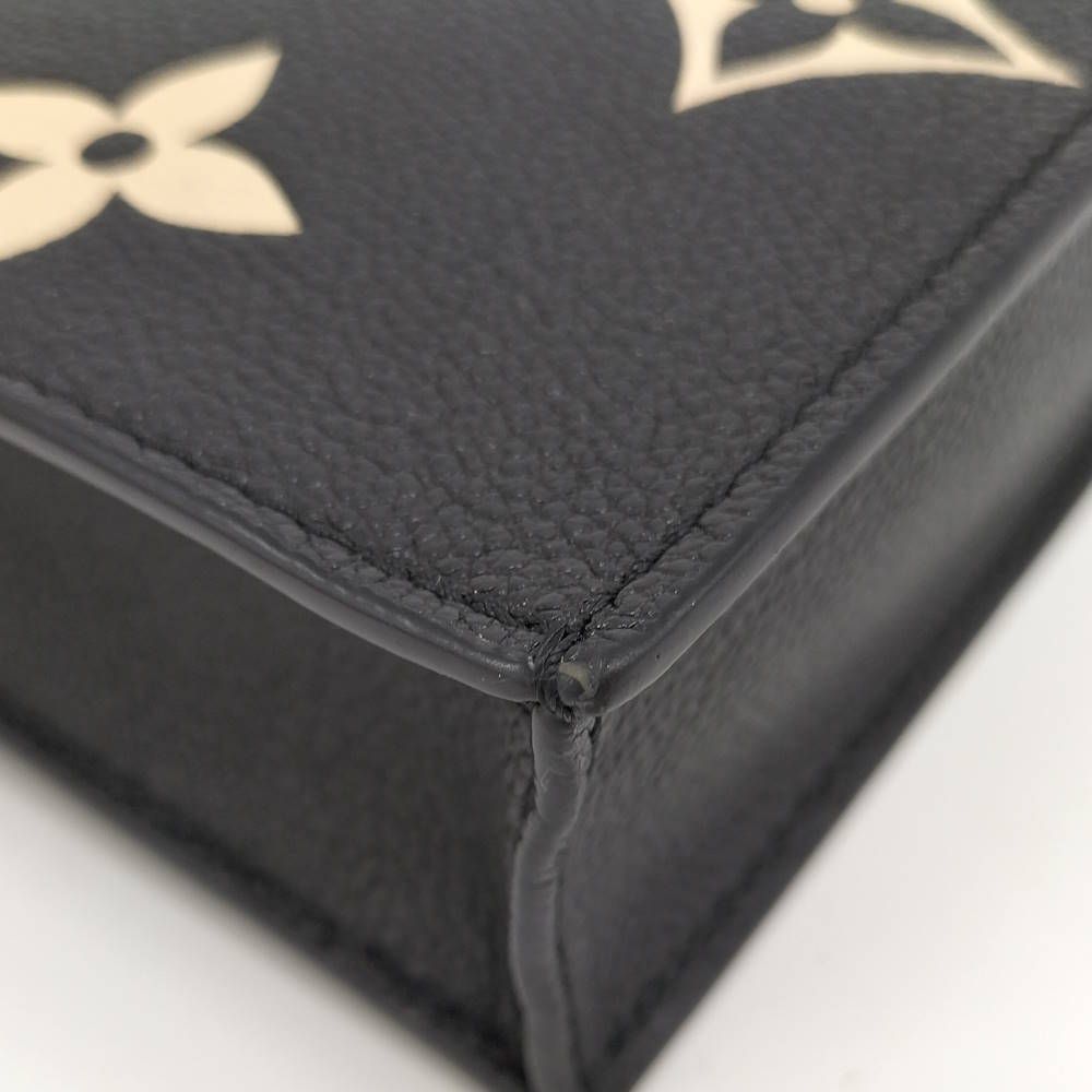 Louis Vuitton Sac Plat 2-Way Handbag Bicolor Monogram Empreinte — view 3