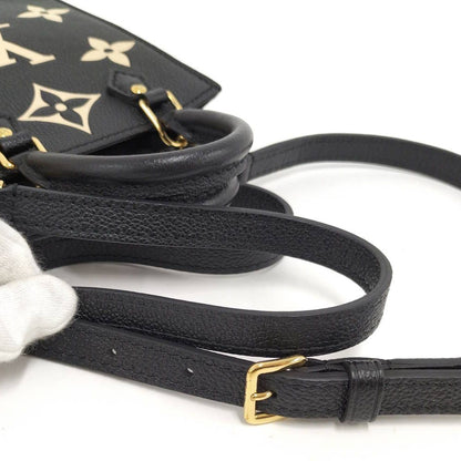 Louis Vuitton Sac Plat 2-Way Handbag Bicolor Monogram Empreinte — view 4