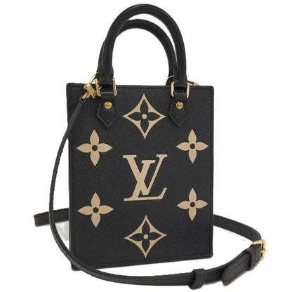 Louis Vuitton Sac Plat 2-Way Handbag Bicolor Monogram Empreinte