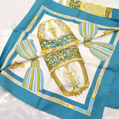 Hermes Carre 90 les Muserolles Scarf — view 2