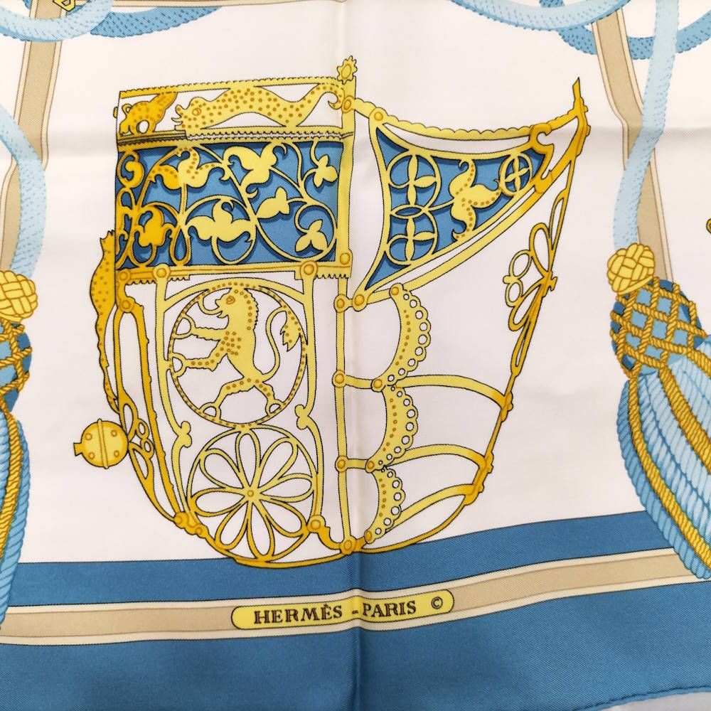 Hermes Carre 90 les Muserolles Scarf — view 5