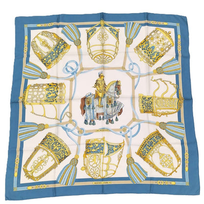 Hermes Carre 90 les Muserolles Scarf