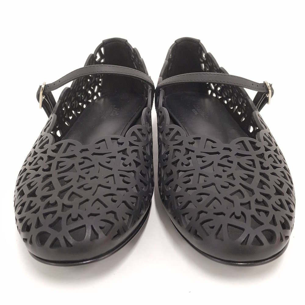 Hermes Meri Ballet Shoes Black — view 6
