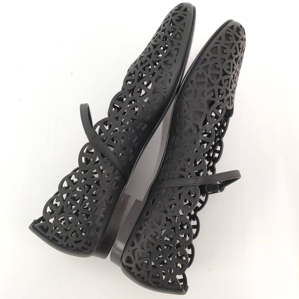Hermes Meri Ballet Shoes Black — view 4