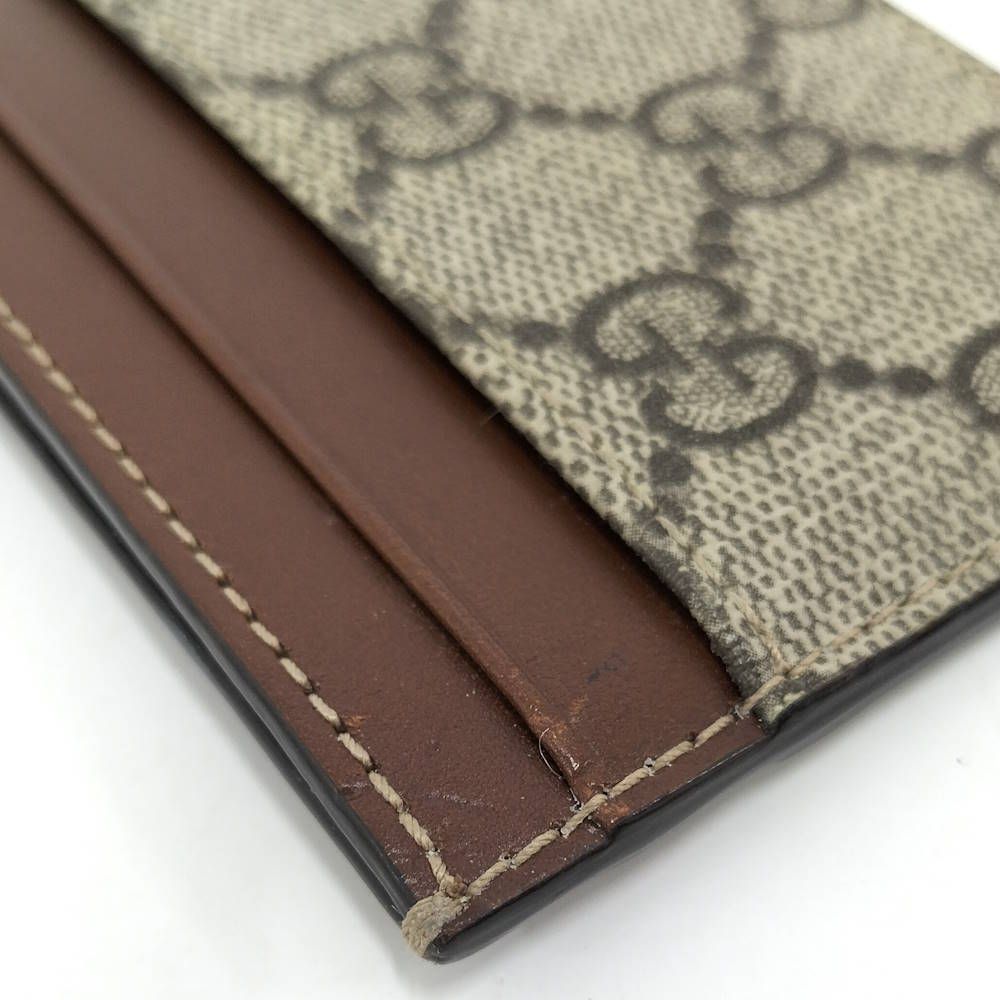 Gucci GG Supreme Canvas Card Case — view 4