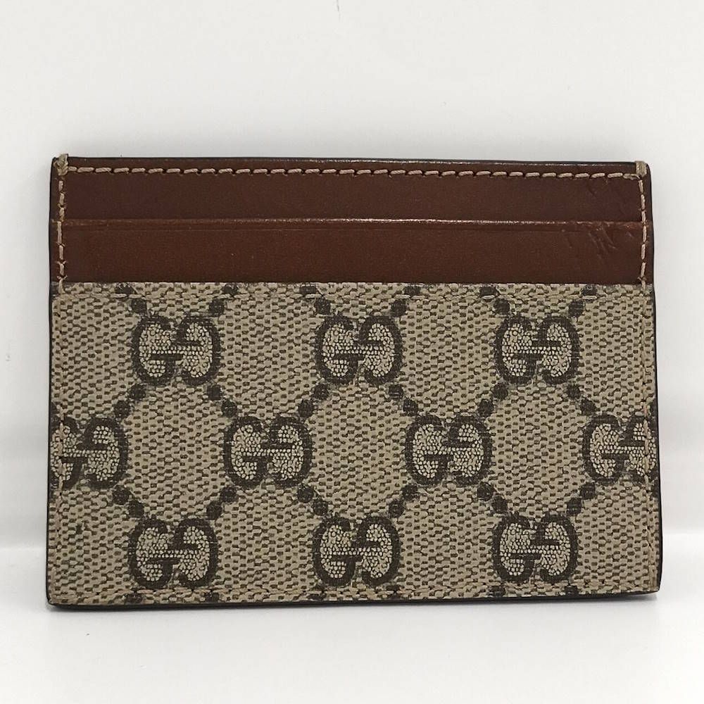 Gucci GG Supreme Canvas Card Case — view 2