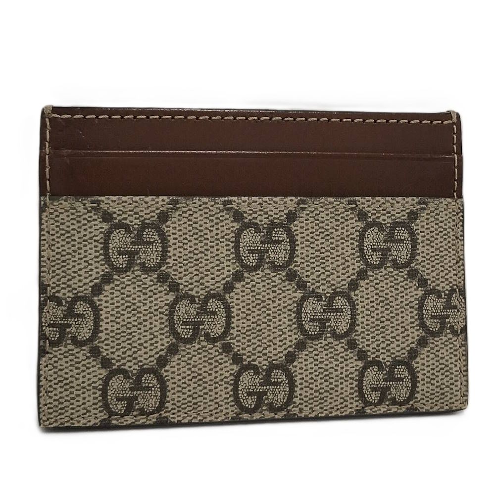 Gucci GG Supreme Canvas Card Case