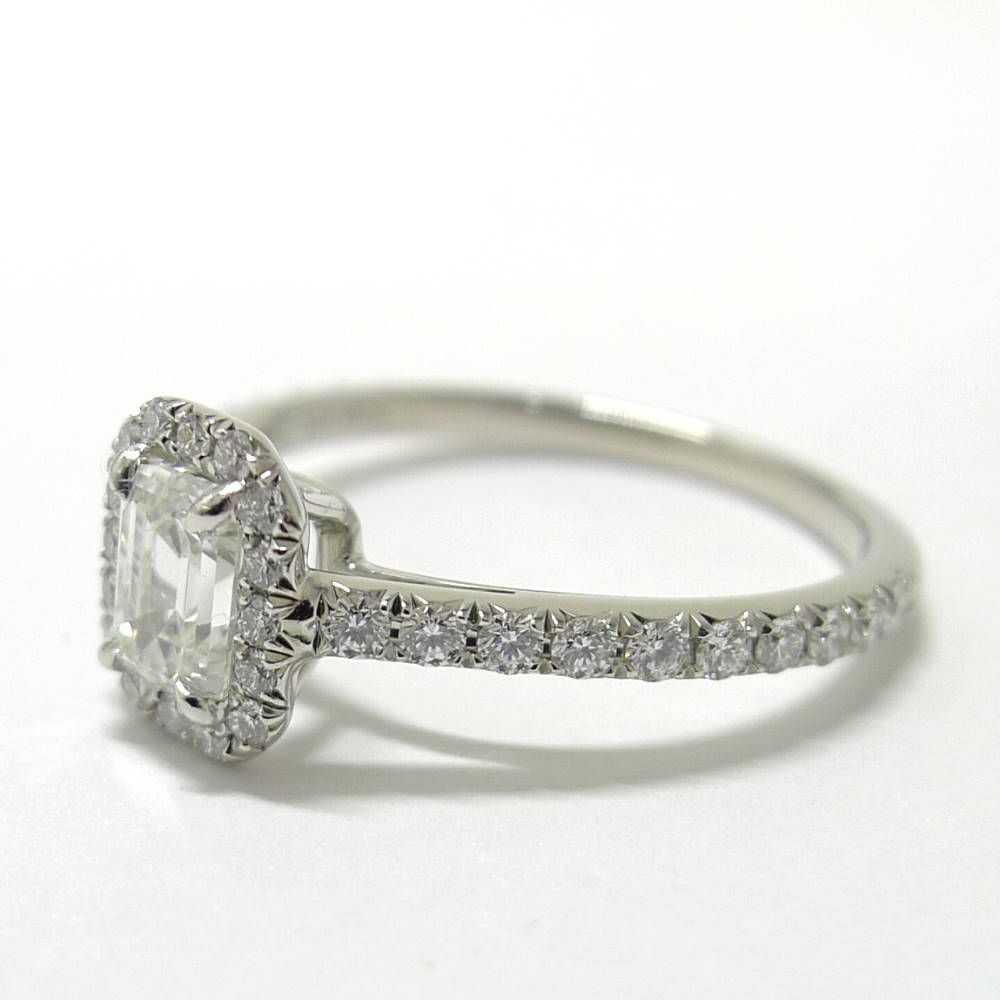 Tiffany & Co Soleste Ring Platinum Diamond — view 5