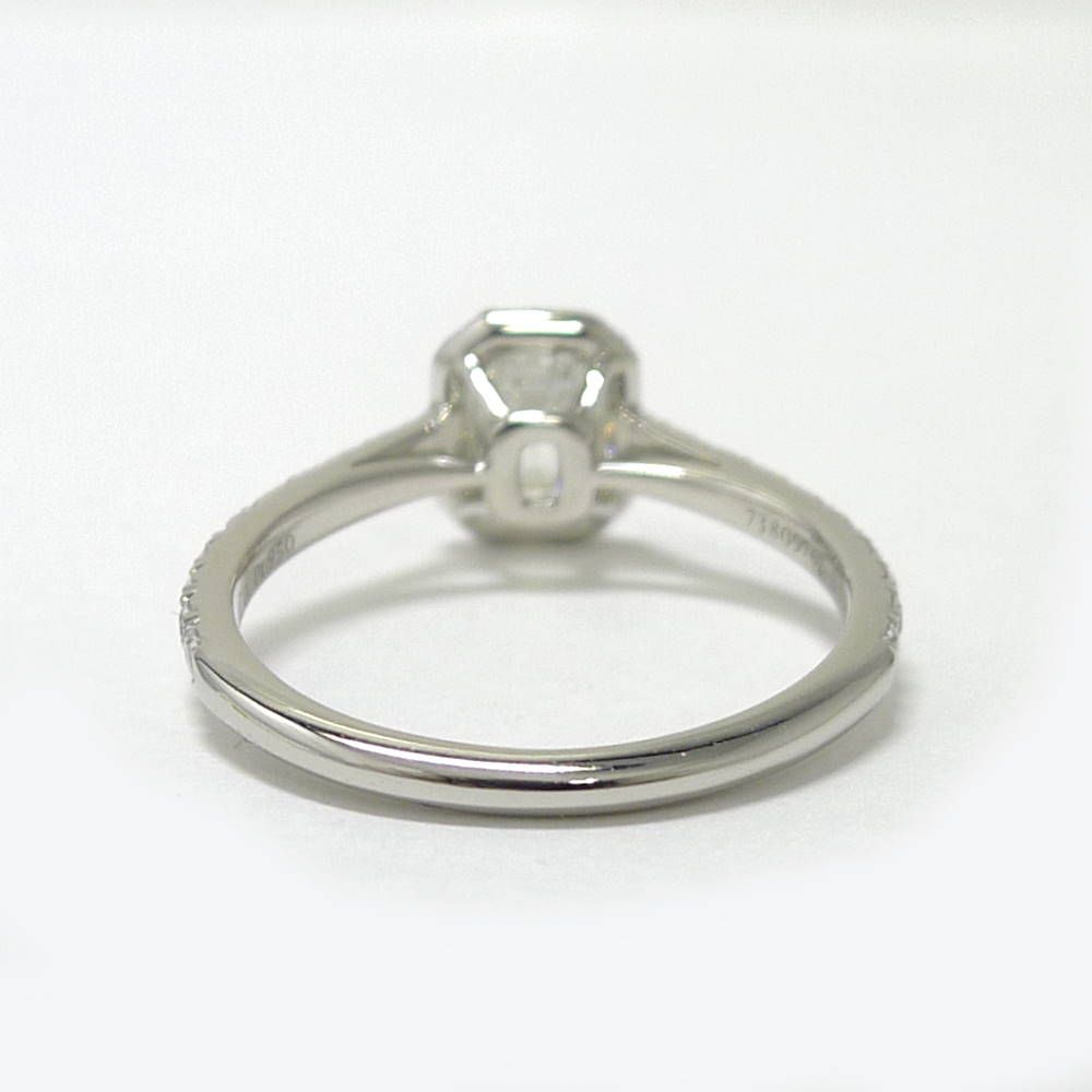 Tiffany & Co Soleste Ring Platinum Diamond — view 3