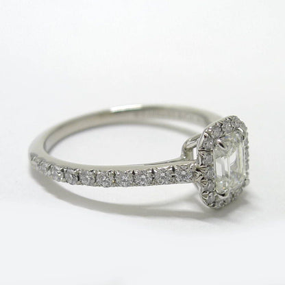 Tiffany & Co Soleste Ring Platinum Diamond — view 4