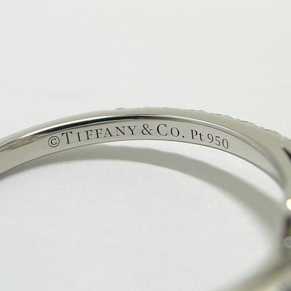Tiffany & Co Soleste Ring Platinum Diamond — view 7