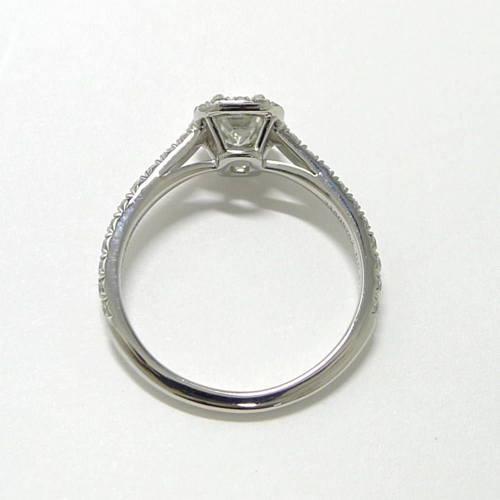 Tiffany & Co Soleste Ring Platinum Diamond — view 2