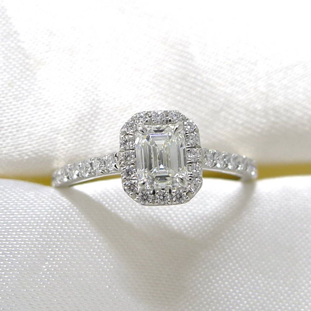 Tiffany & Co Soleste Ring Platinum Diamond