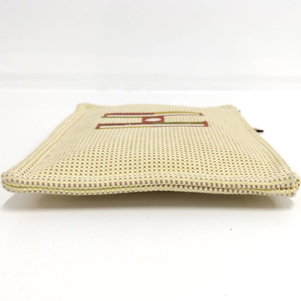 Hermes Faubourg Corner Pouch Toile — view 7