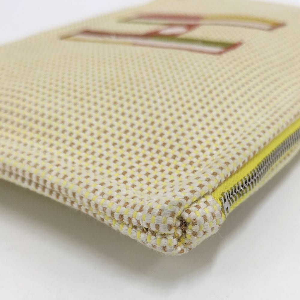 Hermes Faubourg Corner Pouch Toile — view 4