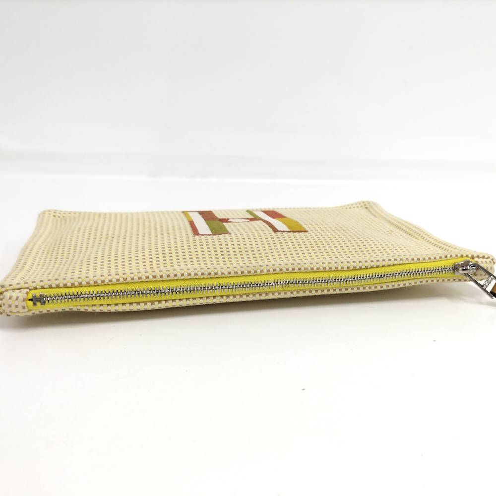 Hermes Faubourg Corner Pouch Toile — view 8
