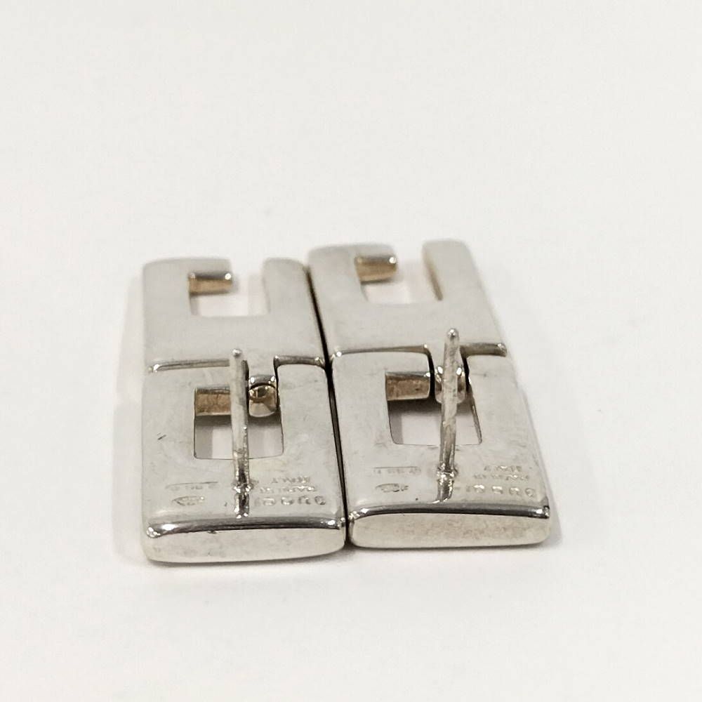 Gucci G Logo Earrings Silver — view 3