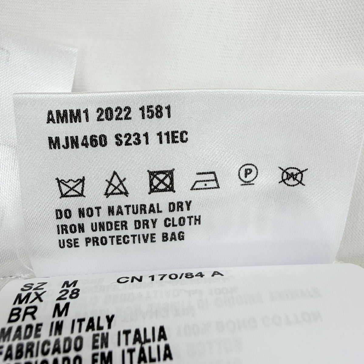 Miu Miu 11 EC Logo Embroidery Sailor Color Top with White Garment M — view 8