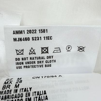 Miu Miu 11 EC Logo Embroidery Sailor Color Top with White Garment M — view 8
