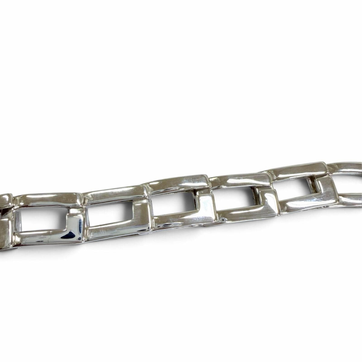 Gucci Vintage 925 Square G Bangle Bracelet Silver — view 4