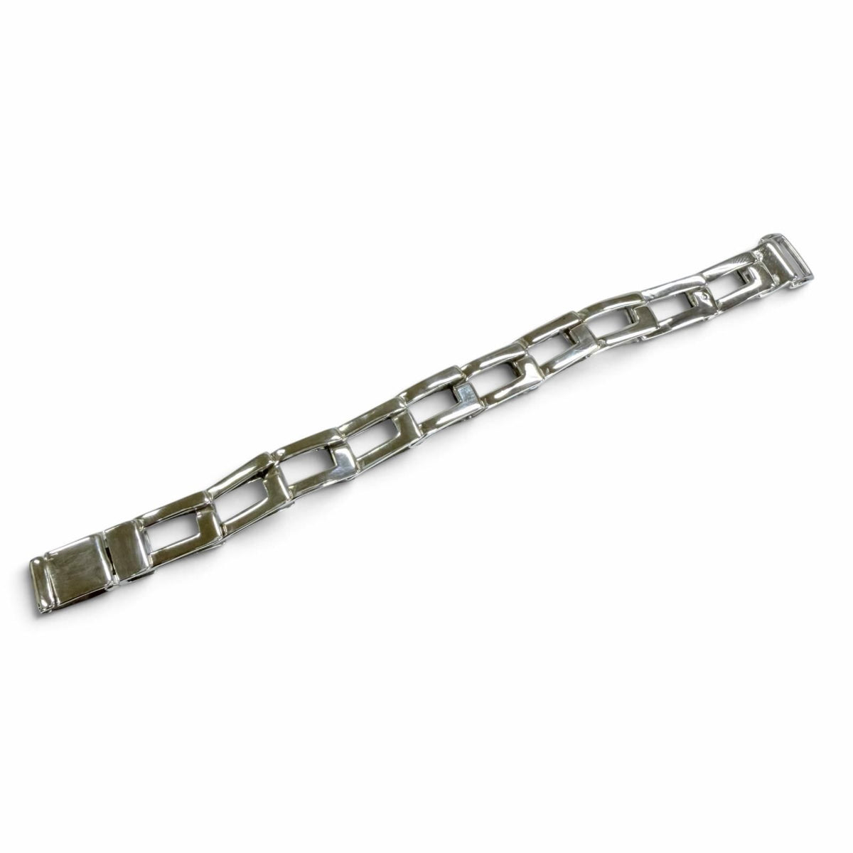Gucci Vintage 925 Square G Bangle Bracelet Silver — view 3
