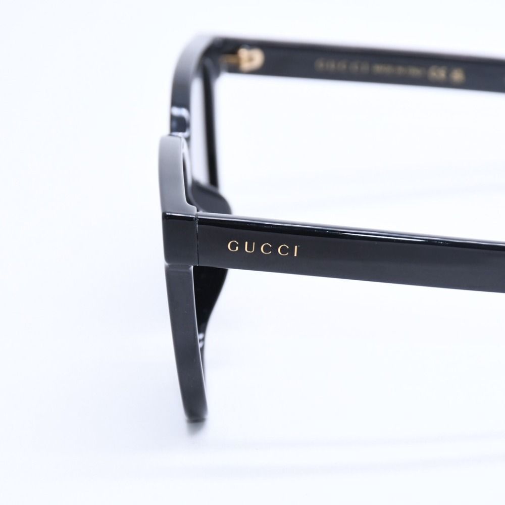 Gucci Sunglasses Wellington Acetate Black Gold 19 Eyewear — view 7