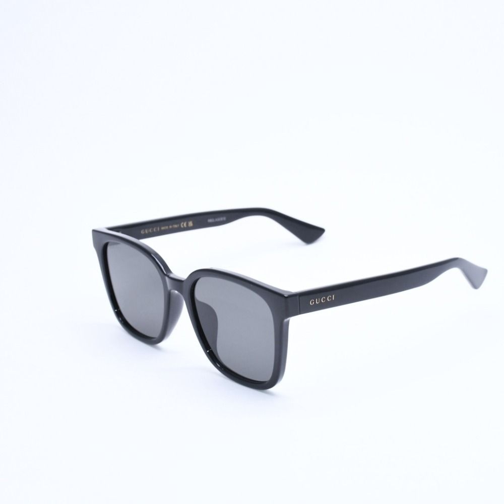 Gucci Sunglasses Wellington Acetate Black Gold 19 Eyewear — view 3