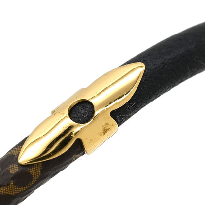 Louis Vuitton Bracelet Confidential 18k Yellow Gold Black Code Monogram 17 — view 4