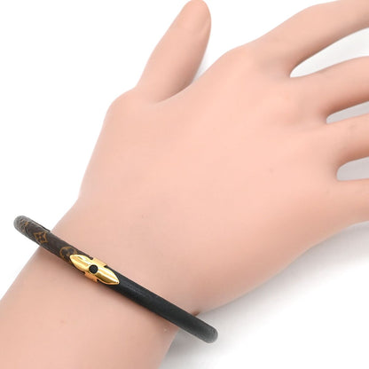 Louis Vuitton Bracelet Confidential 18k Yellow Gold Black Code Monogram 17 — view 8