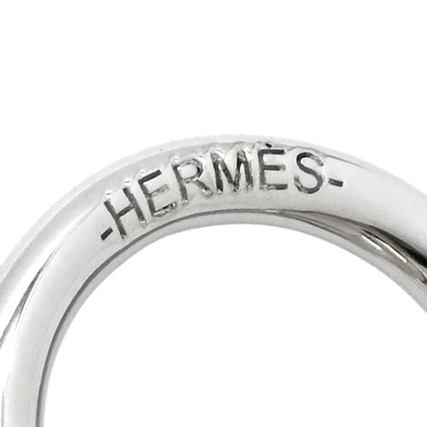 Hermes Scarf Ring Twilly Bell Brass Gold Silver Bicolor Charm — view 3