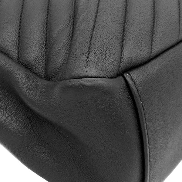 Saint Laurent 2-Way Bag Classic Monogram Leather Black Silver YSL Cassandra — view 4