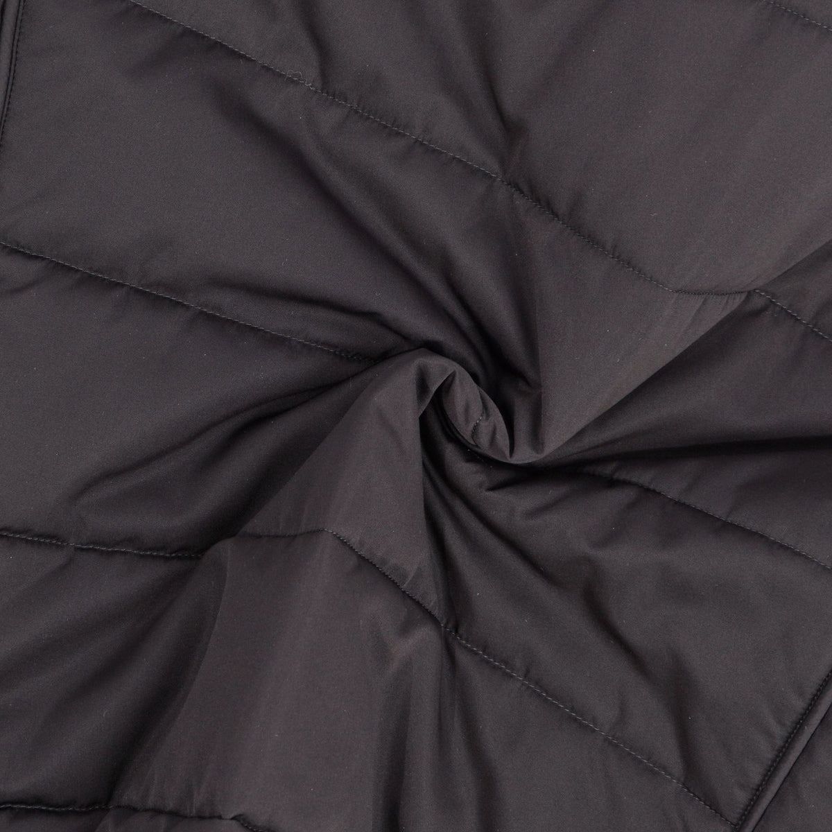 Hermes Vest Gilet Puffer Zip Up Sellier Buttons Polyester Black L — view 6