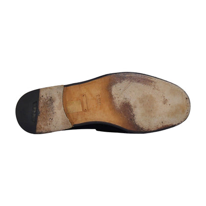 Gucci Loafers Moccasins Business Shoes Horsebit Eee Suede Black 9.5 — view 8