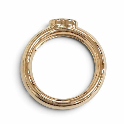 Tiffany & Co Friendship Ring 750 Peridot Yellow Gold Green — view 5