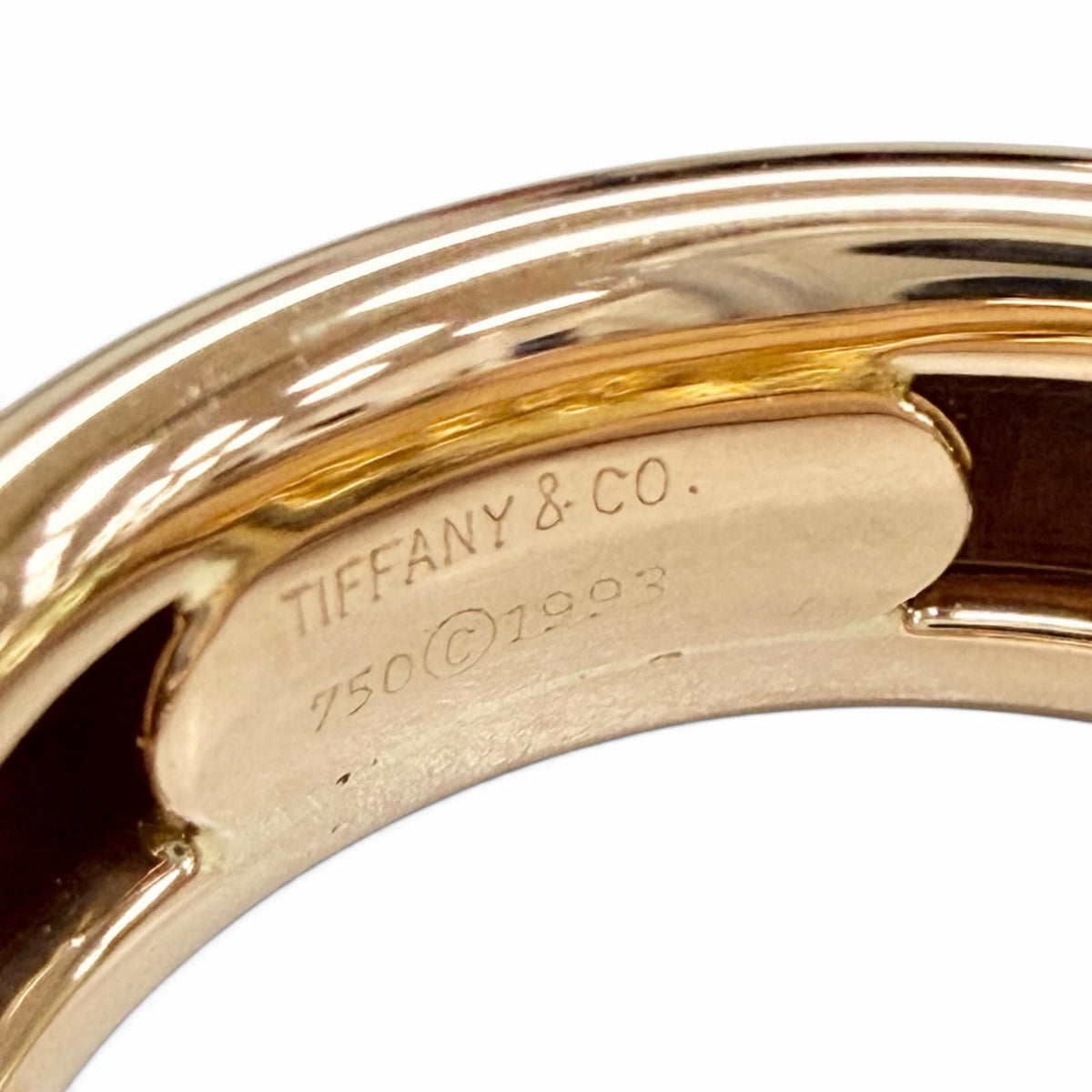 Tiffany & Co Friendship Ring 750 Peridot Yellow Gold Green — view 7