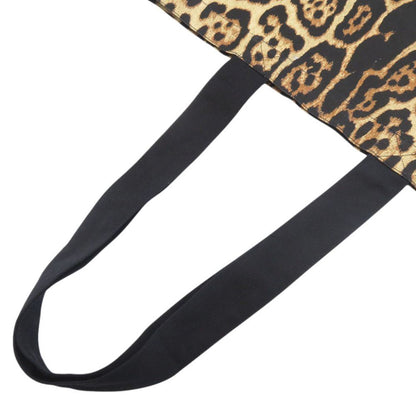 Saint Laurent Rive Droite Leopard Print Recycled Cotton Tote Bag — view 5