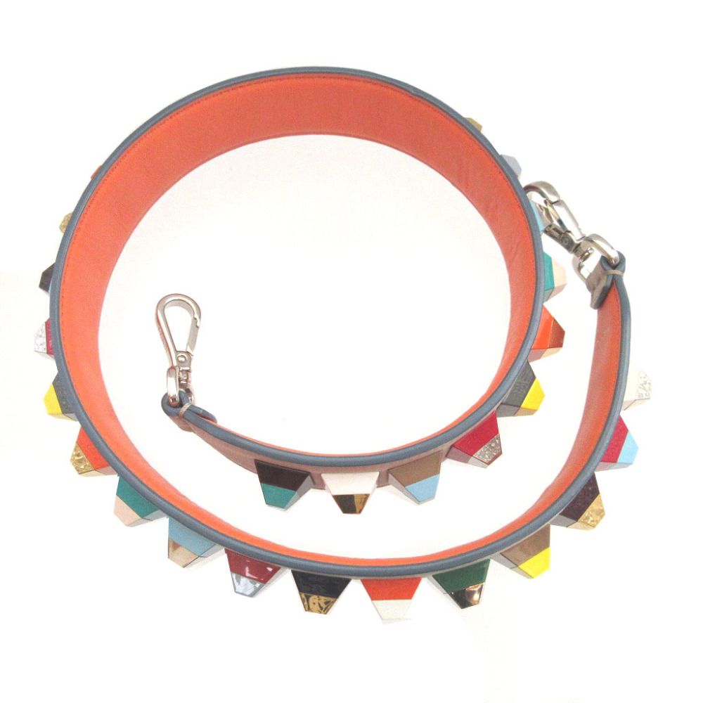 Fendi Strap You Studs Leather Multicolor — view 3