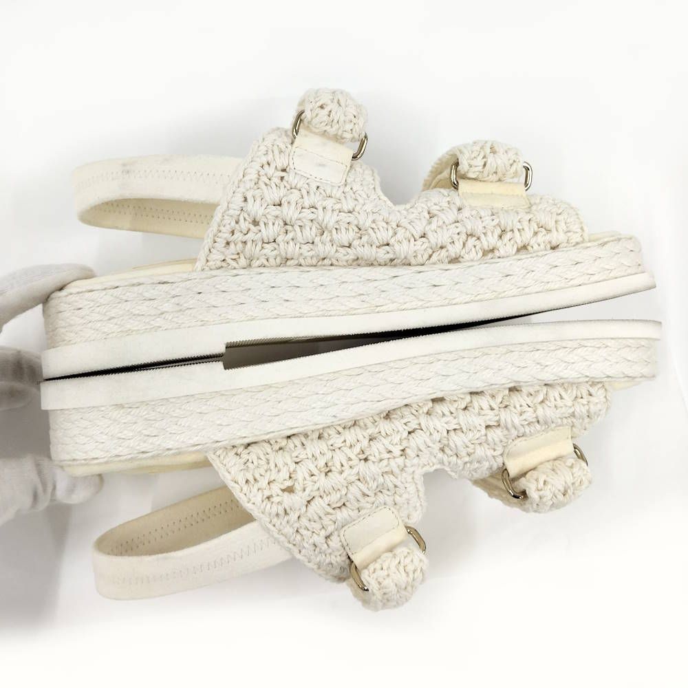 Chanel Sandals Ivory — view 4