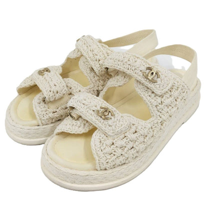 Chanel Sandals Ivory