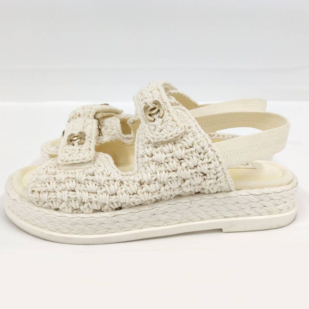 Chanel Sandals Ivory — view 2