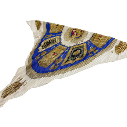Hermes Saber Decorative Bag Silk Scarf Blue