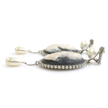 Miu Miu Earrings White — view 3