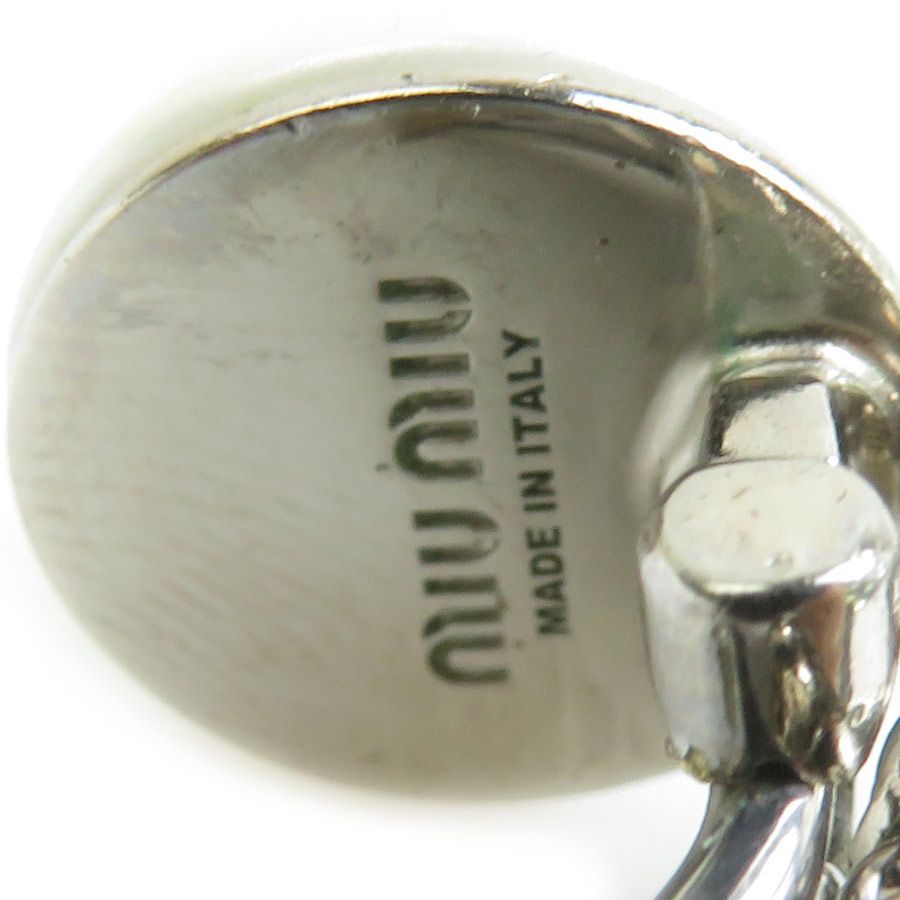 Miu Miu Earrings White — view 7