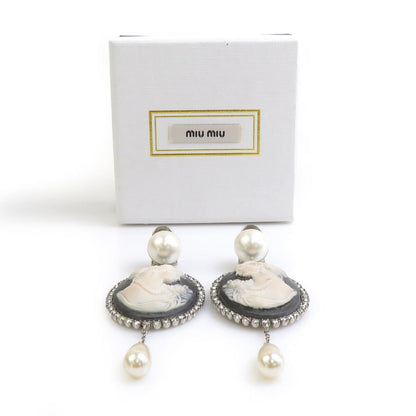 Miu Miu Earrings White — view 8