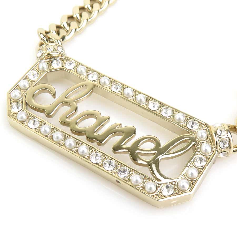 Chanel Necklace Gold — view 5