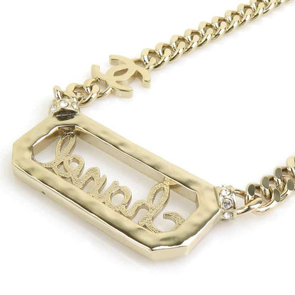 Chanel Necklace Gold — view 4