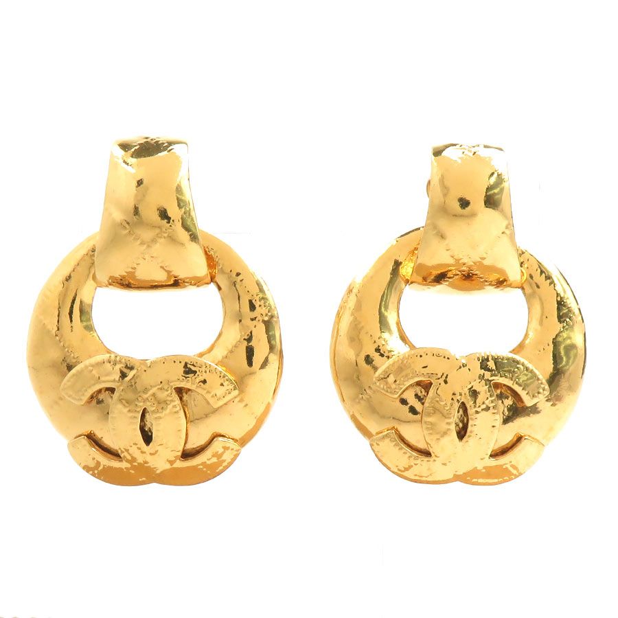 Chanel Earrings Gold
