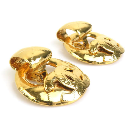 Chanel Earrings Gold — view 5